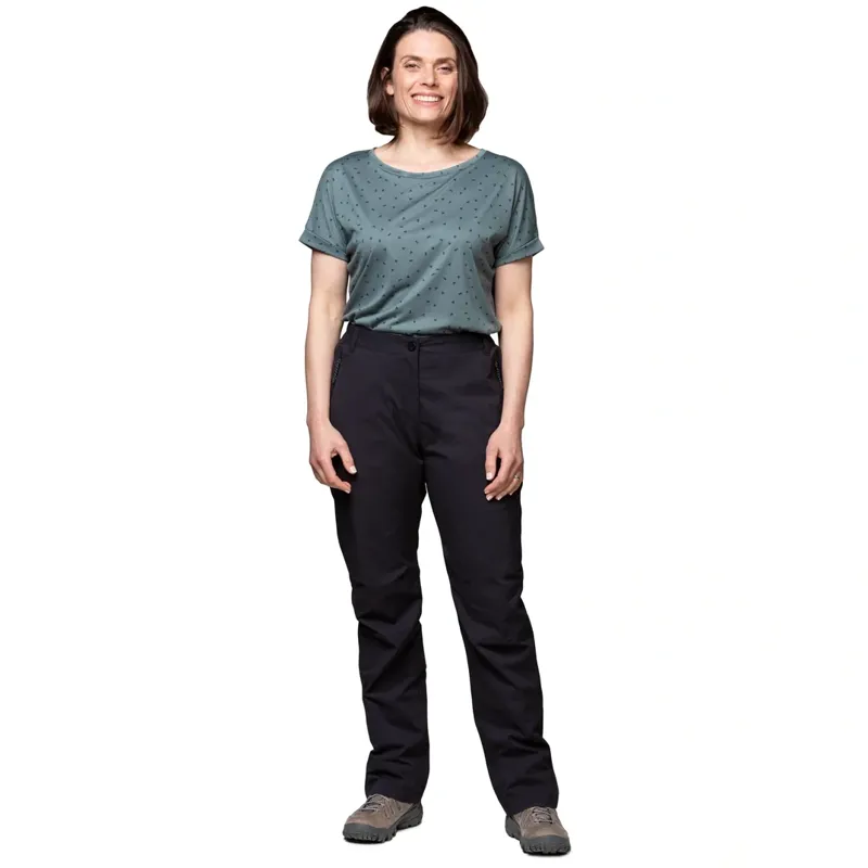 Sprayway All Day Rainpant Womens in Black-2