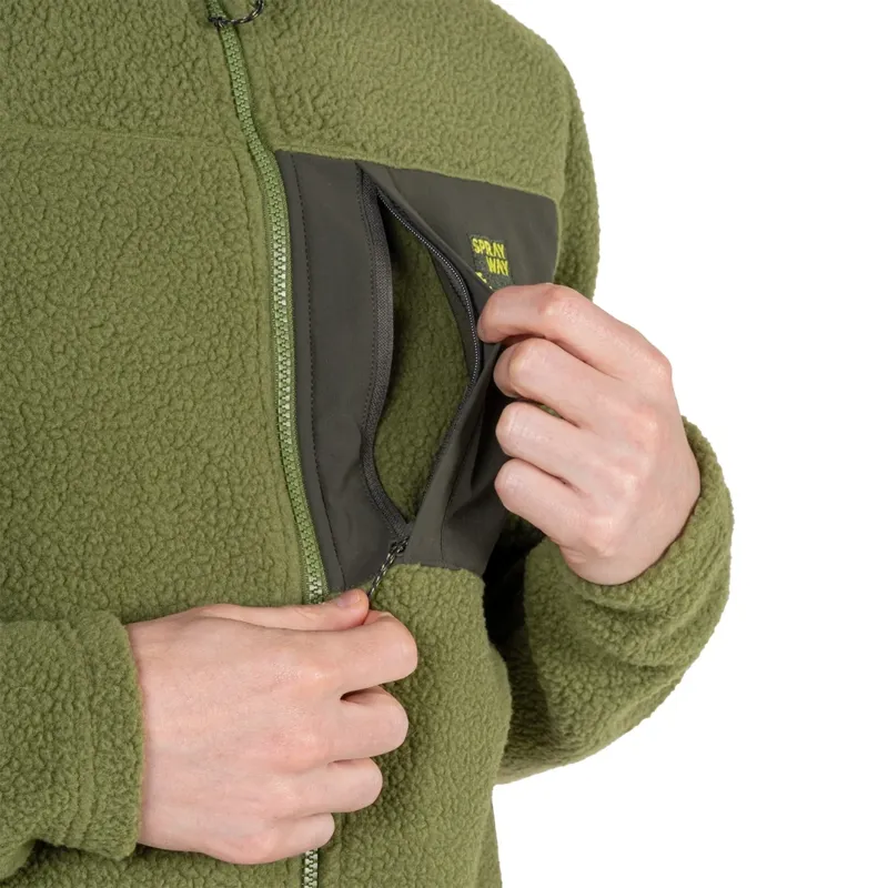 Sprayway Whitle Jacket Mens in Cypress/Forest-9