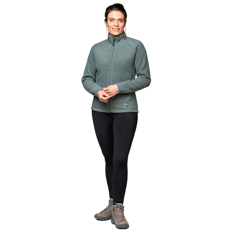 Sprayway Aber Fleece Jacket Womens in Balsam Green-5