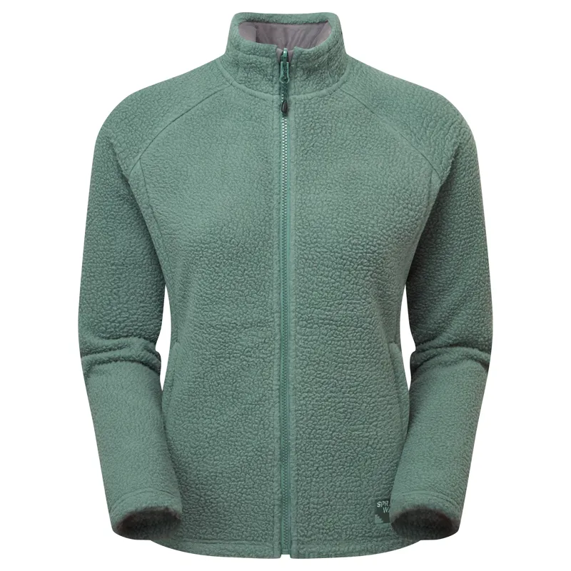 Sprayway Aber Fleece Jacket Womens in Balsam Green
