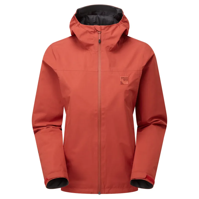 Sprayway Sawel Jacket Womens in Red Earth