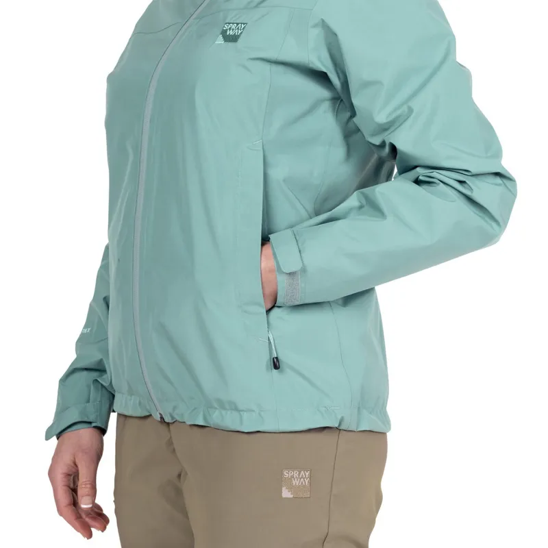 Sprayway Sawel Jacket Womens in Arctic-10