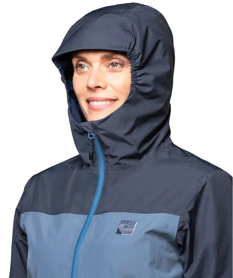 Sprayway Sawel Gore-Tex Waterproof Jacket Womens in Flint/Dark Graphite-7