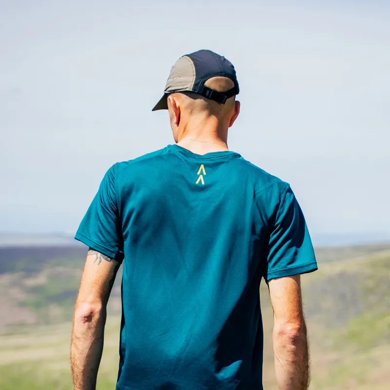 Sprayway Trail Tee Mens in Dark Sea-9