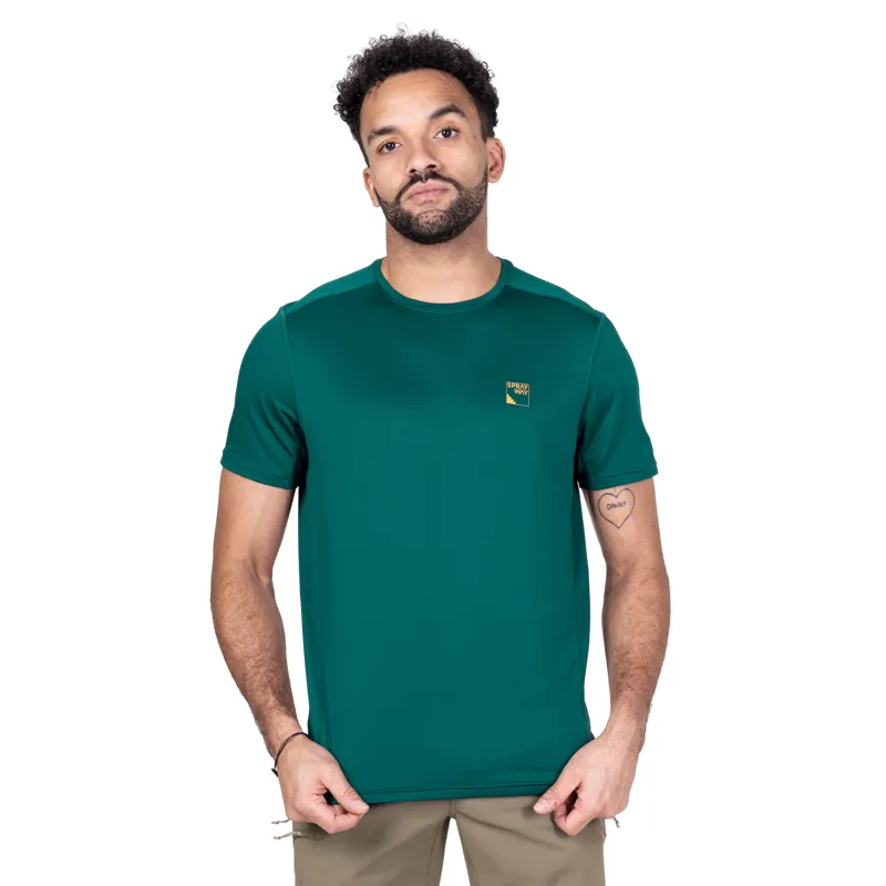 Sprayway Trail Tee Mens in Dark Graphite-2