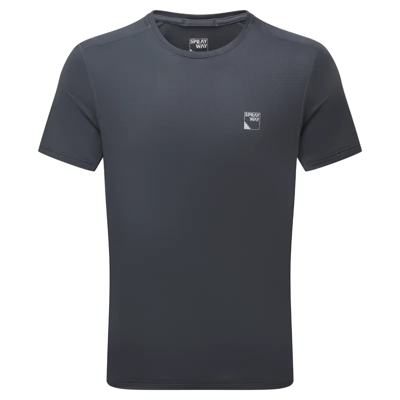 Sprayway Trail Tee Mens in Dark Graphite