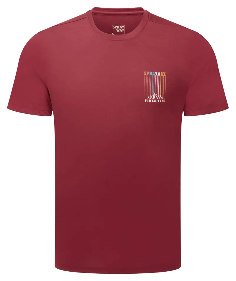 Sprayway Vintage Tee Men's in Sumac