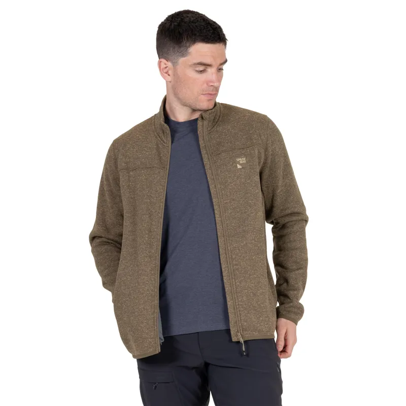 Sprayway Arkle Knitted Jacket Mens in Brownstone-4