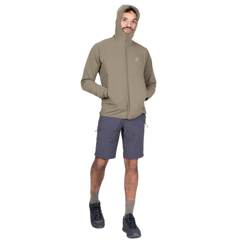 Sprayway Compass Trail Hoody Mens in Brownstone-3