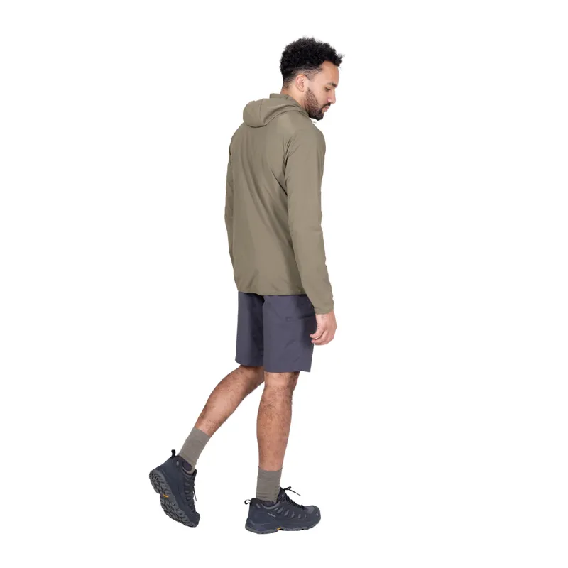 Sprayway Compass Trail Hoody Mens in Brownstone-7