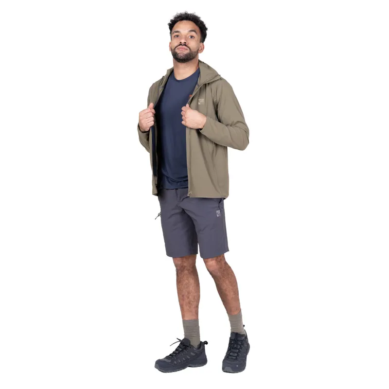 Sprayway Compass Trail Hoody Mens in Brownstone-4