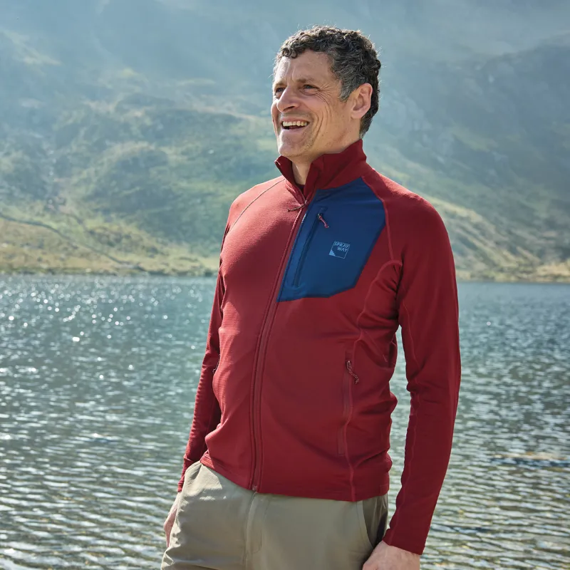 Sprayway Tarn Jacket Fleece Mens in Blazer-11