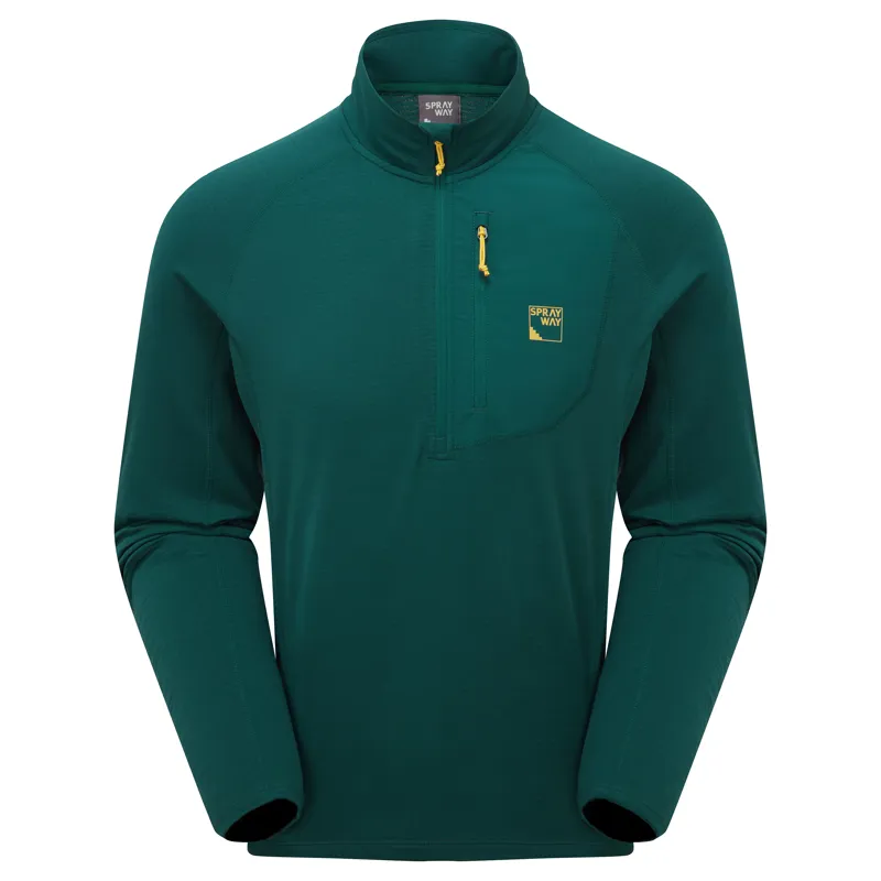 Sprayway Tarn Half-Zip Mens in Dark Sea