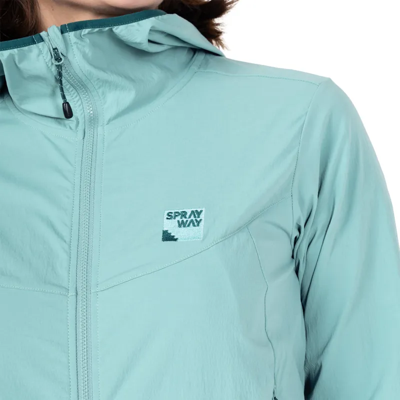 Sprayway Escape Trail Hoody Womens in Arctic-7