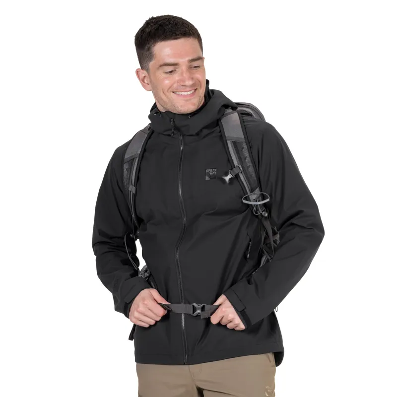 Sprayway Dagda M Mens Jacket in Black-3