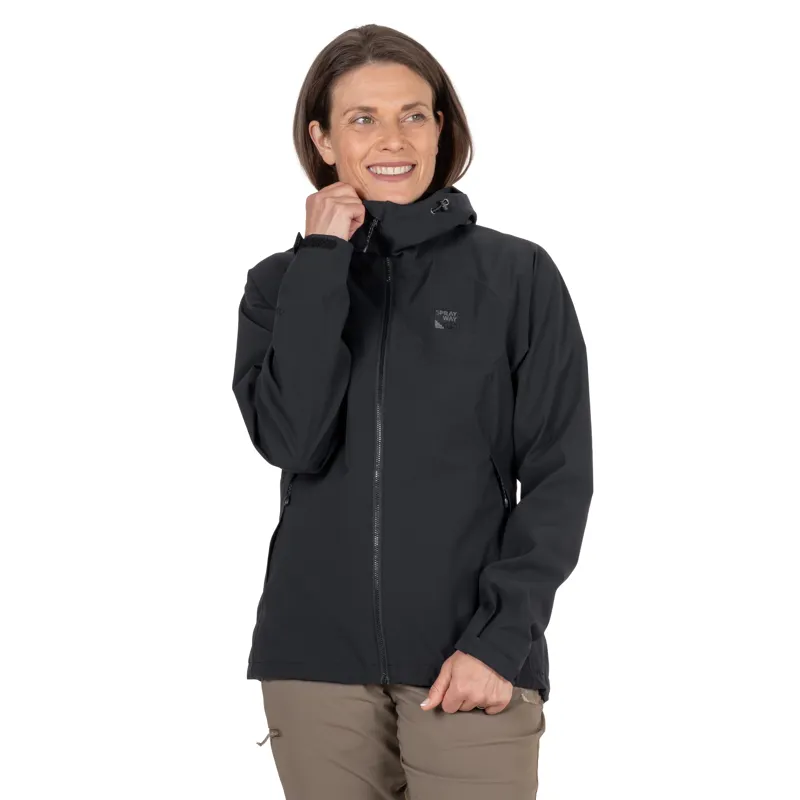 Sprayway Marsco Jacket Womens in Black-6