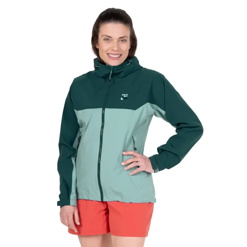 Sprayway Marsco Jacket Womens in Arctic/Dark Sea-8