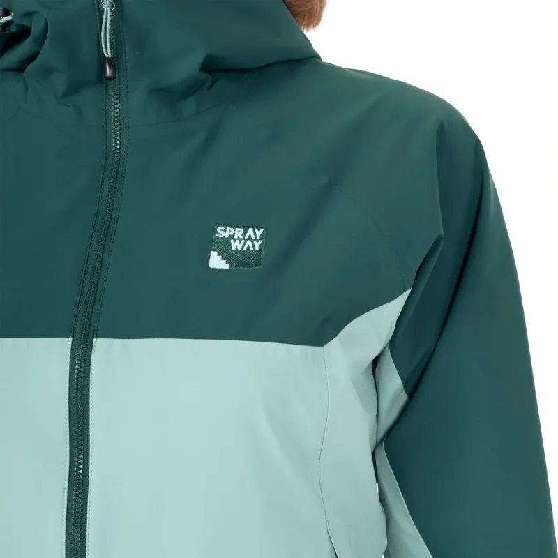 Sprayway Marsco Jacket Womens in Arctic/Dark Sea-11