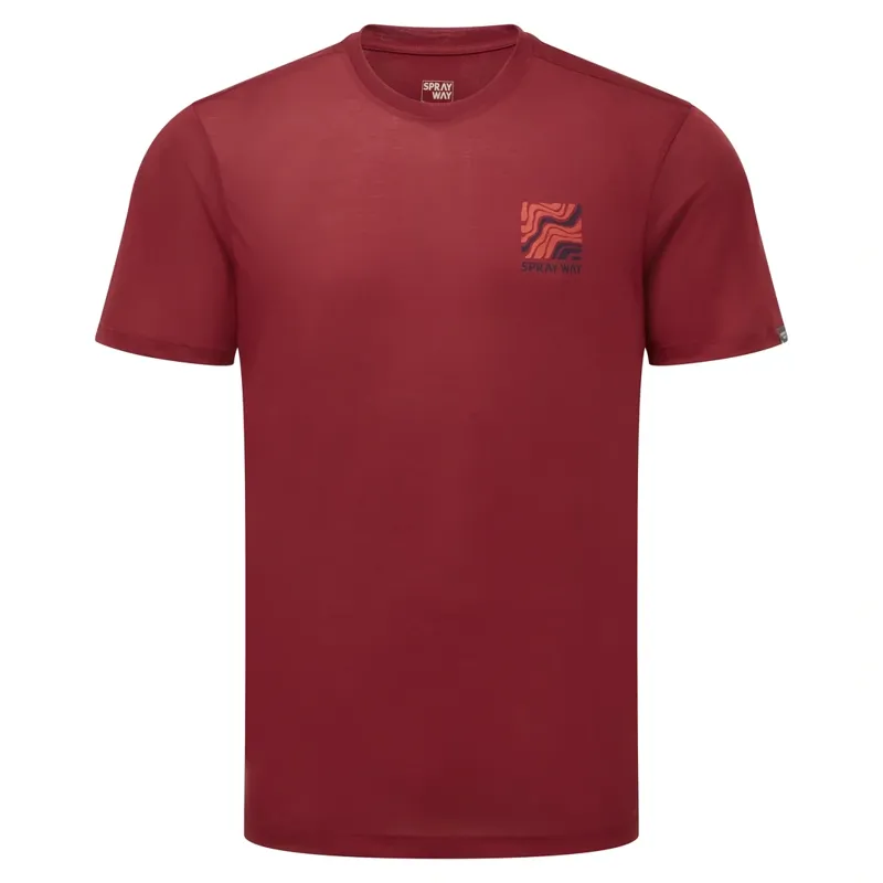 Sprayway Contour Tee Men's in Sumac