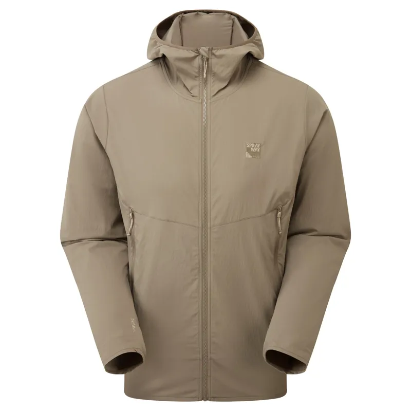 Sprayway Compass Trail Hoody Mens in Brownstone