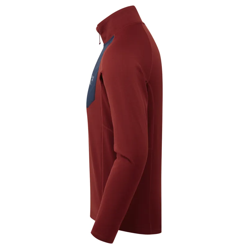 Sprayway Tarn Half-Zip Mens in Garnet-2