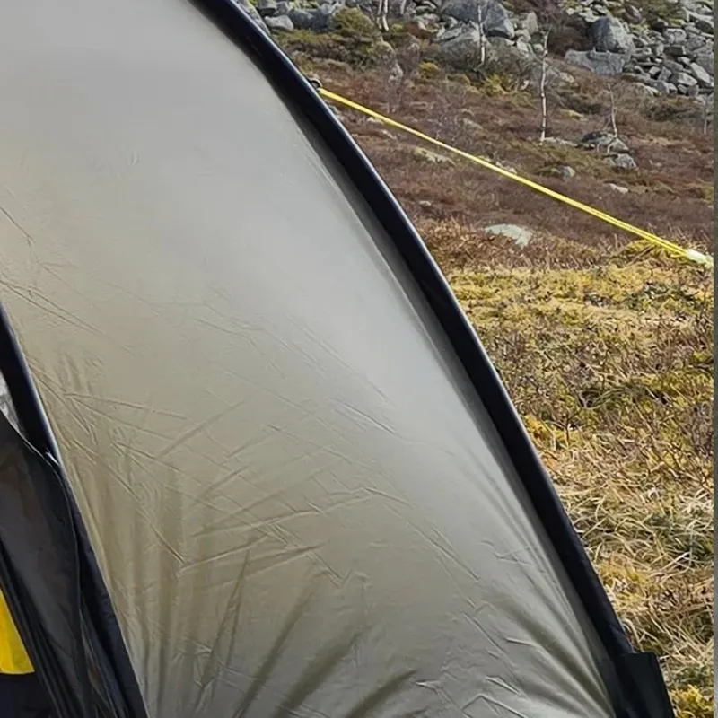Nortent Ly 1 Silnylon 3S Tent with Footprint in Army Green-7