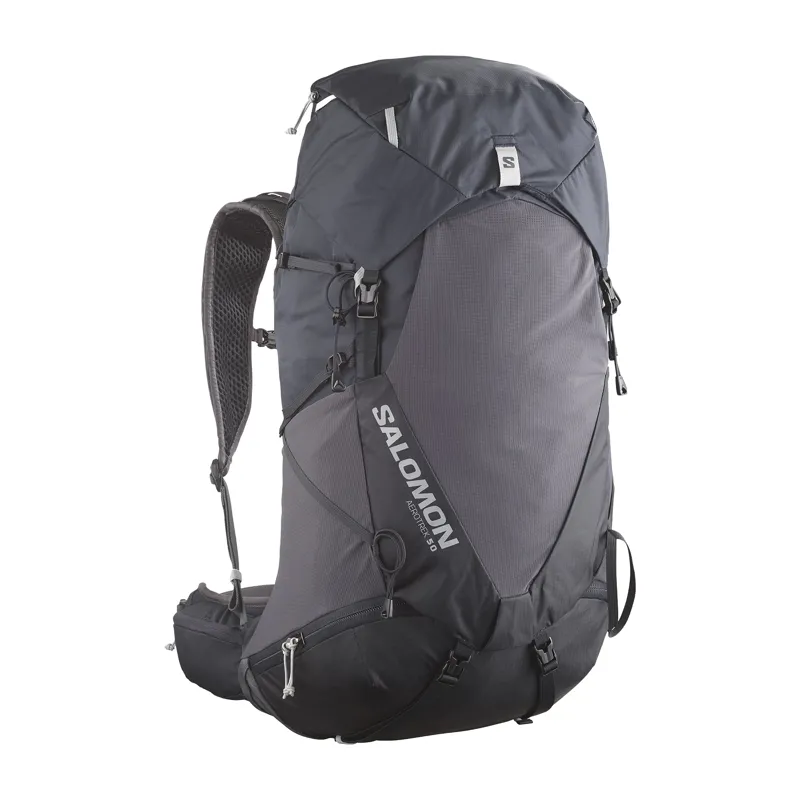 Salomon Aerotrek 50 Rucksack Mens in Anthracite/Nine Iron/Alloy