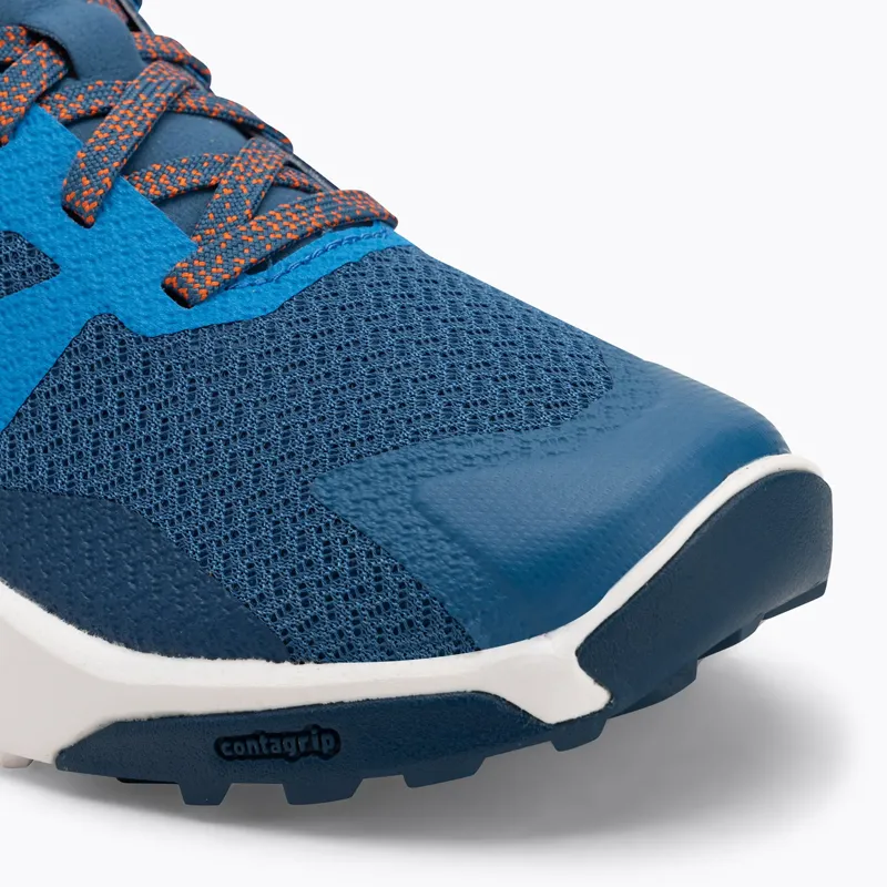 Salomon Patrol Hiking Boots Kids in Dark Blue/French Blue/White-6