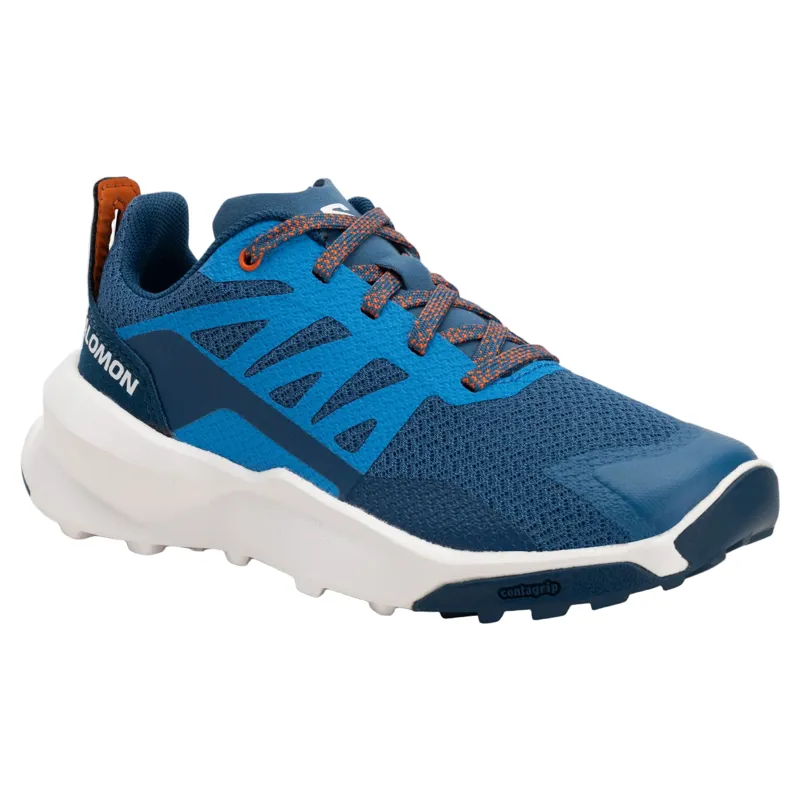 Salomon Patrol Hiking Boots Kids in Dark Blue/French Blue/White