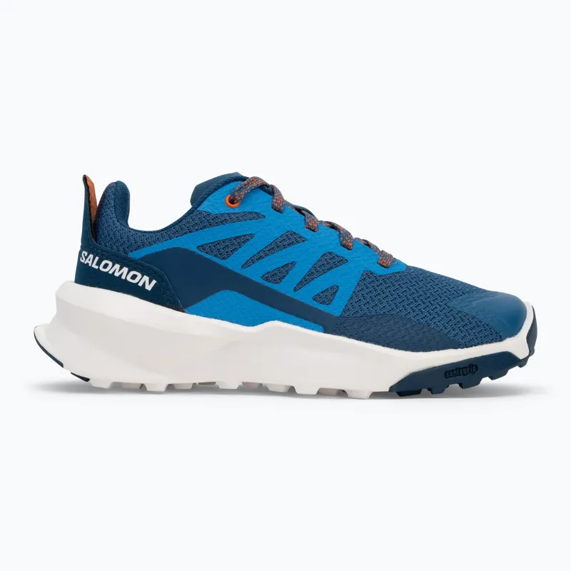 Salomon Patrol Hiking Boots Kids in Dark Blue/French Blue/White-2