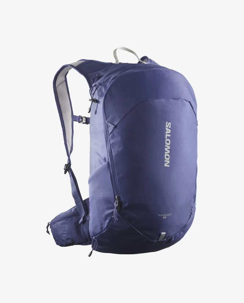 Salomon Trailblazer 20 in Mazarine Blue/Ghost Gray-4