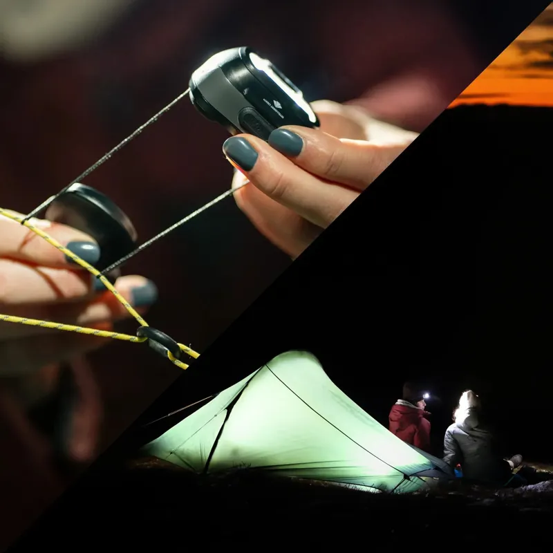 Silva Seek 450 Cord Recharge Headtorch in Midnight-11