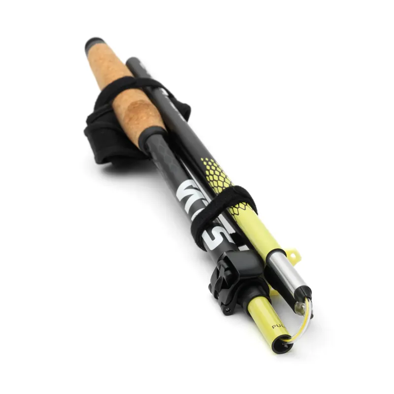 Silva Carbon Z Adjustable Running Poles 120-140cm in Black-2