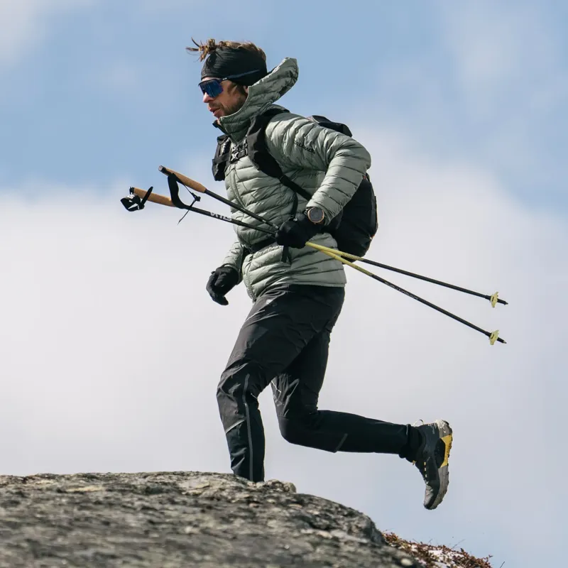 Silva Running Poles Carbon Z Fixed 130cm in Black-9