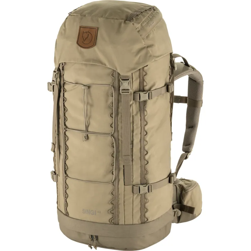 Fjallraven Singi 48 Backpack in Clay