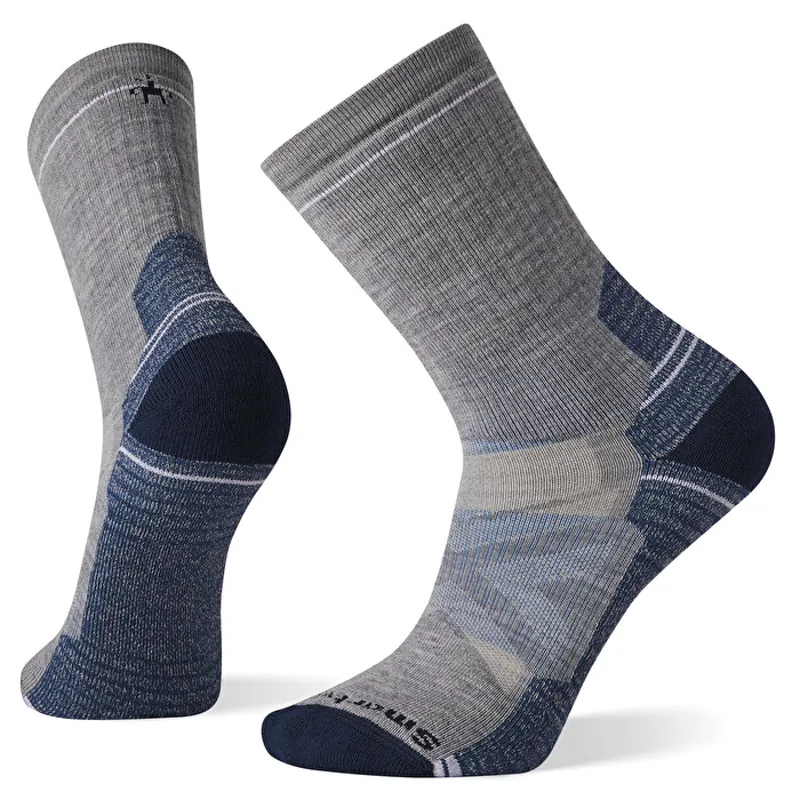 Smartwool Hike Full Cushion Crew Socks Hike Mens in Light Gray