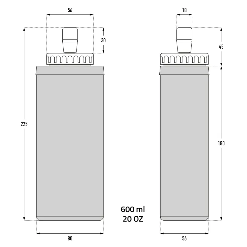 Instinct 600ml Soft Flask-2