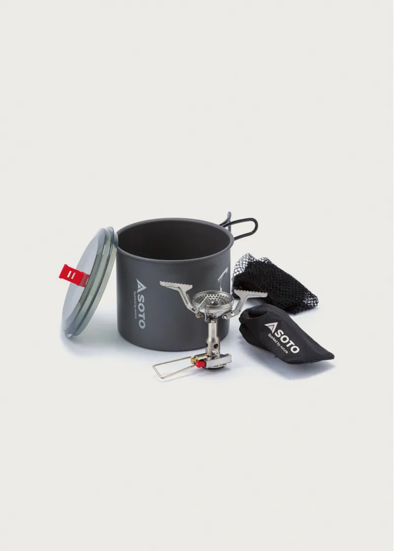 Soto Amicus Plus Cook Set Combo in Silver-1