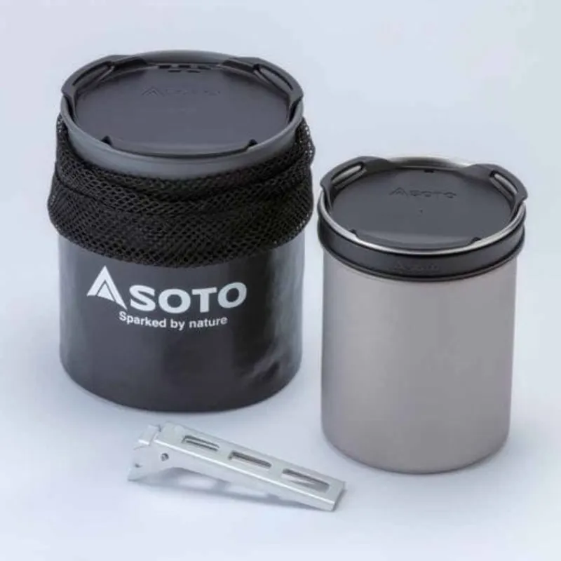 Soto Thermostack Cook Set Combo in Silver-1