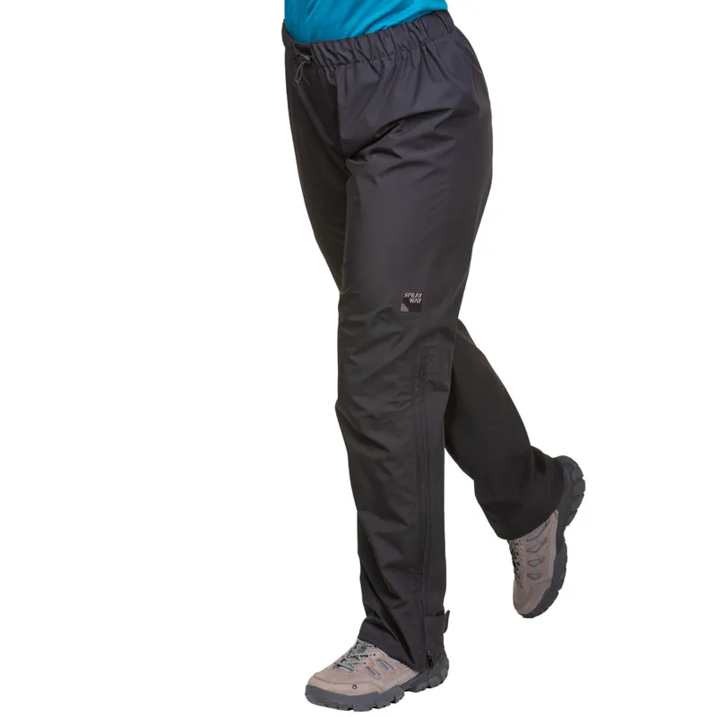 Sprayway Berbak Rainpant Womens in Black-3