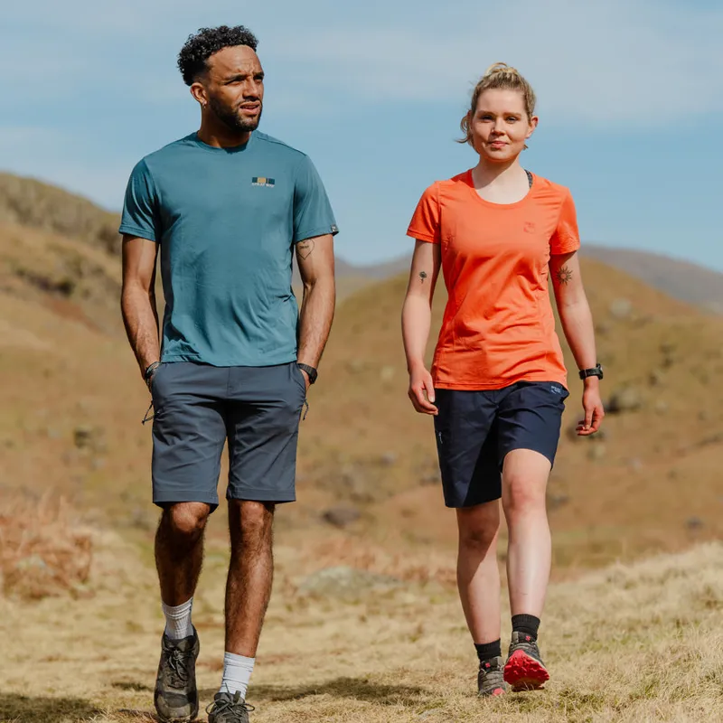 Sprayway Trail Tee Womens in Emberglow-4