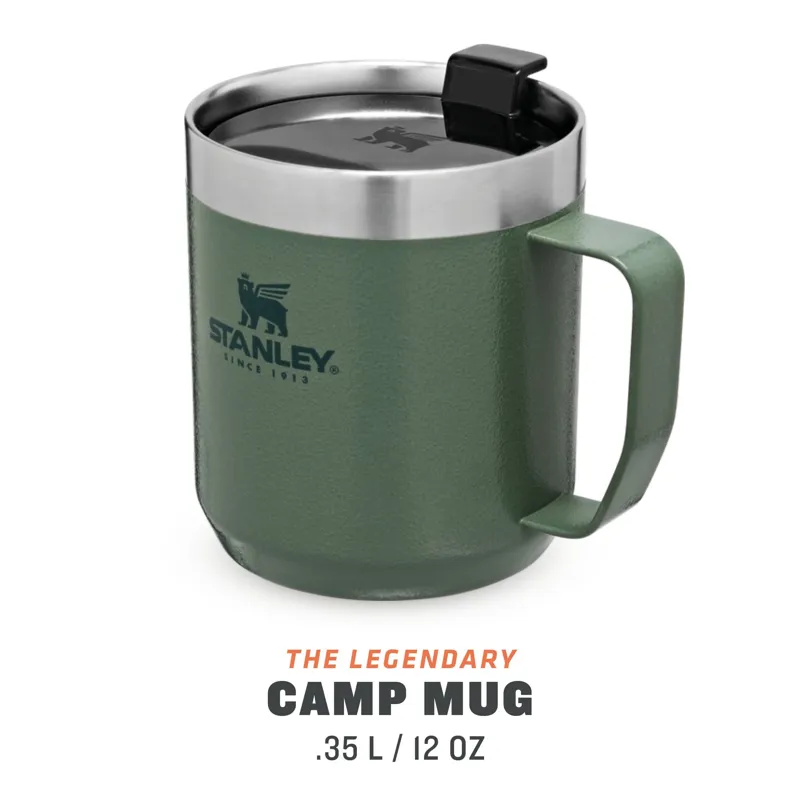 Stanley Classic Legendary Camp Mug 0.35L in Hammertone Green-2