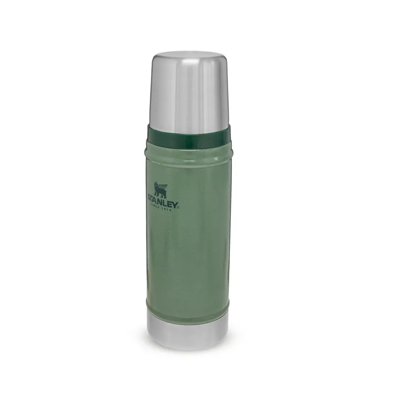 Stanley New Classic Vacuum Bottle 0.47L in Hammertone Green