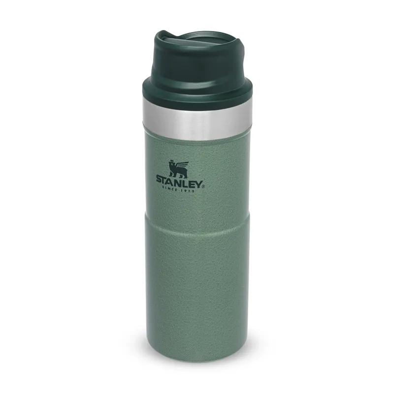 Stanley Classic Trigger-Action Travel Mug 0.35L in Hammertone Green