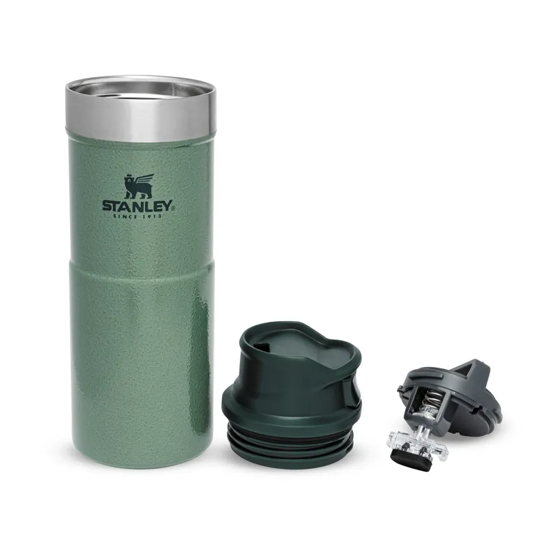 Stanley Classic Trigger-Action Travel Mug 0.35L in Hammertone Green-1
