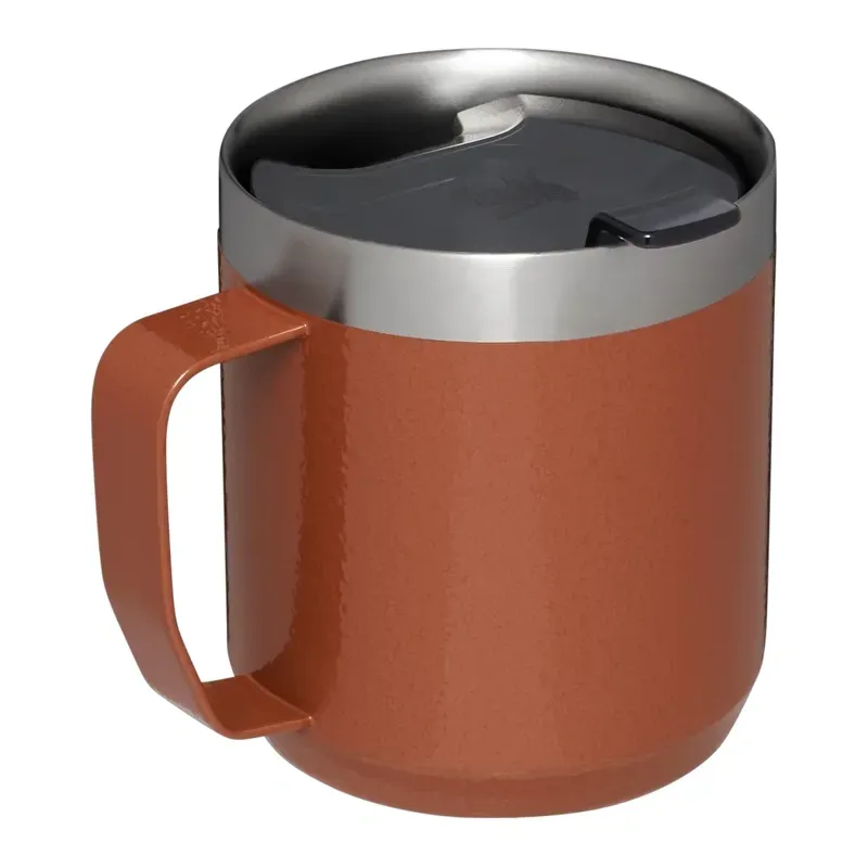 Stanley Stay Hot Camp Mug 0.35L in Hammertone Clay-1