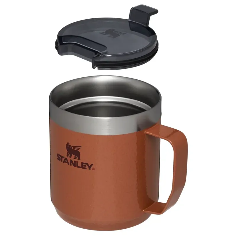 Stanley Stay Hot Camp Mug 0.35L in Hammertone Clay-2