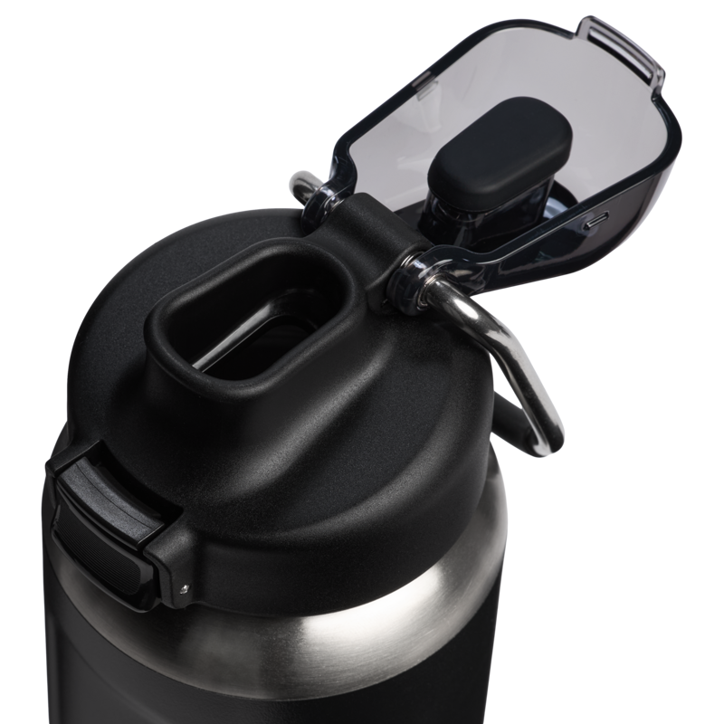 Stanley The Wellspring Bottle 0.71L in Black 2.0-2