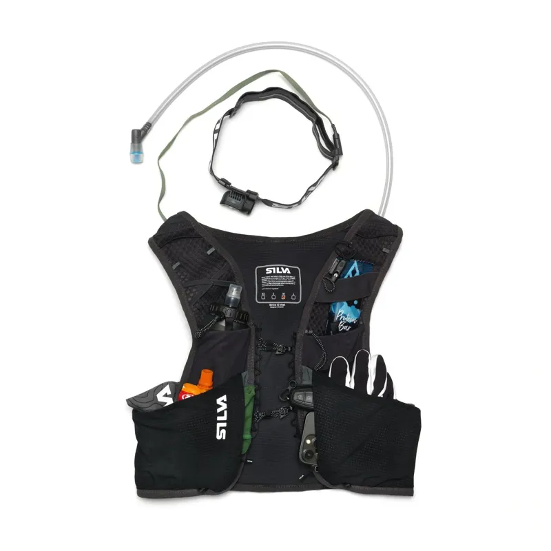 Silva Strive 10 Running Vest in Black-2