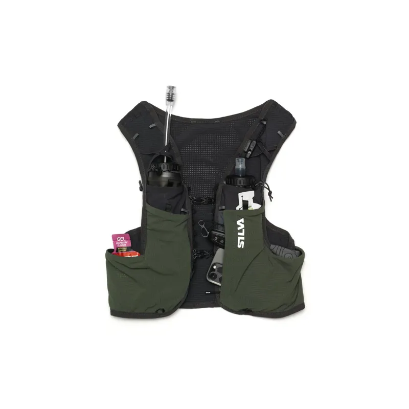 Silva Strive Fly Running Vest in Green-3